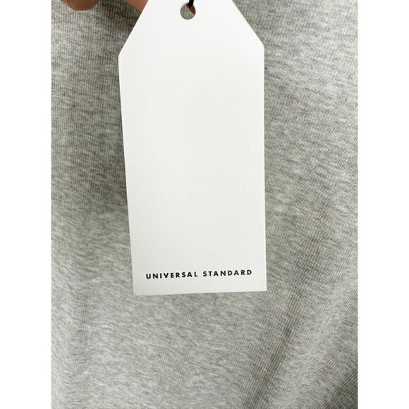 Universal Standard Foundation Bodysuit Turtleneck Gray Size Large - Picture 9 of 13